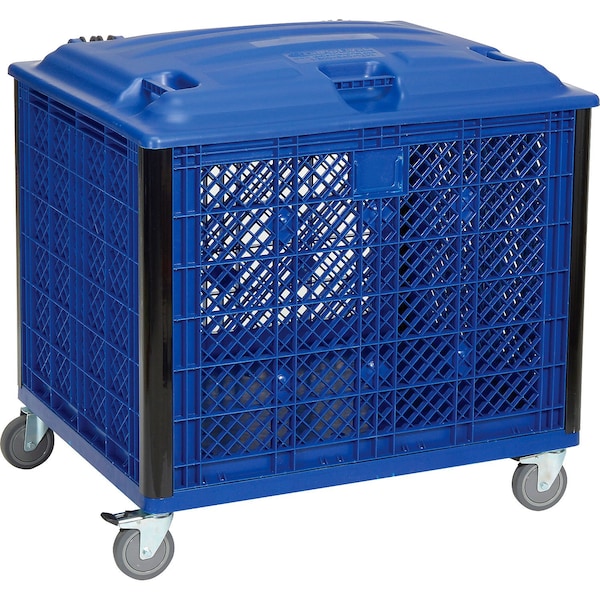 Global Industrial 39-1/4 in Overall L, 29 in Overall H, 31-1/2 in Overall W, Polypropylene 603087P - main